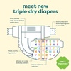 image:imageBabyganics Size 6 88 Count Absorbent Breathable Triple Dry Protection Diapers