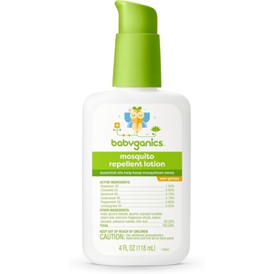 image:imageBabyganics Mosquito Repellent Lotion Made with Plant and Essential Oils NonGreasy 4oz4 Fl Oz Pack of 1